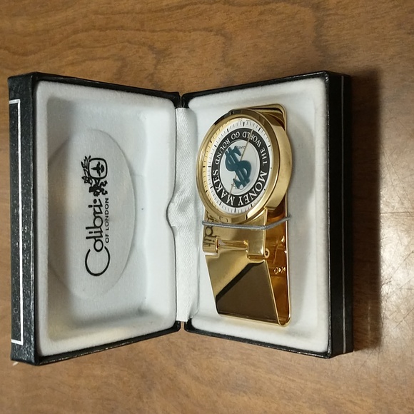 Colibri Of London Other - Money Clip With Clock Colibri of London